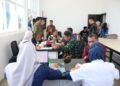 BPN Mesuji Gelar Kegiatan PKG Bersama UPTD Puskesmas Brabasan
