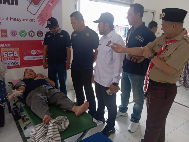 Sambut Ramadan dan HPN 2026, Karang Taruna Sukoharjo–PWI Pringsewu Gelar Donor Darah dan Pemeriksaan Kesehatan Gratis