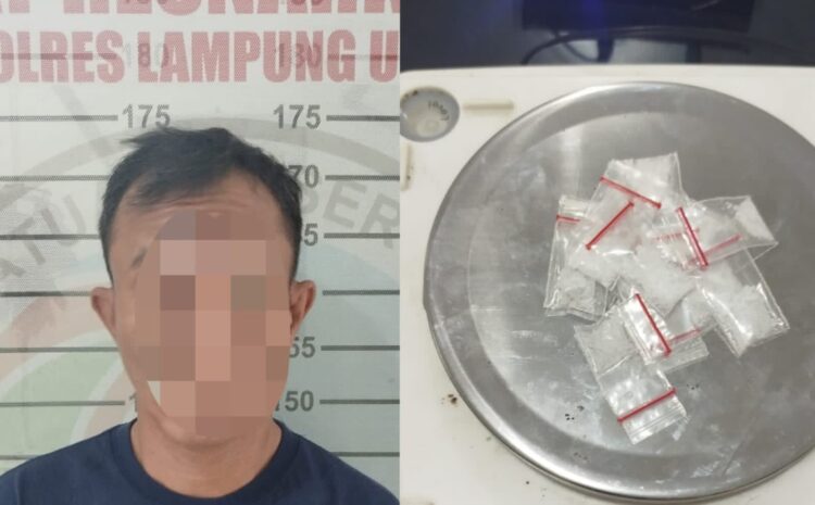 Tangkap Lagi Pengedar Sabu, Keberhasilan Satnarkoba Berantas Narkoba Di Wilayah Hukum Polres Lampura