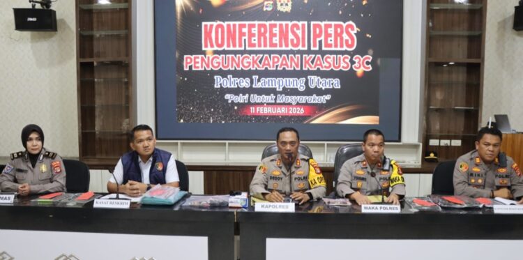 Bawa Senpi, Pelaku Maling Motor Di 38 TKP Di Lumpuhkan Tekab 308 Polres Lampura