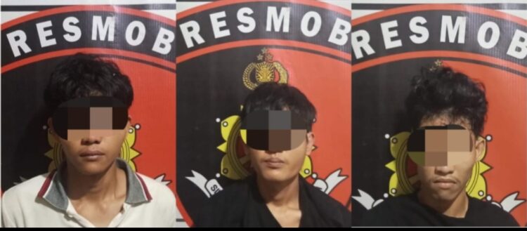 Tiga Pelaku Spesialis Curat Diringkus Tekab 308 Polres Lampung Utara