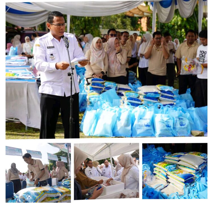 Korpri Provinsi Lampung Gelar Ramadan Berbagi, Salurkan Bantuan Sembako Bagi ASN Golongan I dan II