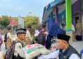 Ratusan Siswa Muhammadiyah Mulya Asri Praktik Langsung Pembayaran Zakat Fitrah Di Lazismu