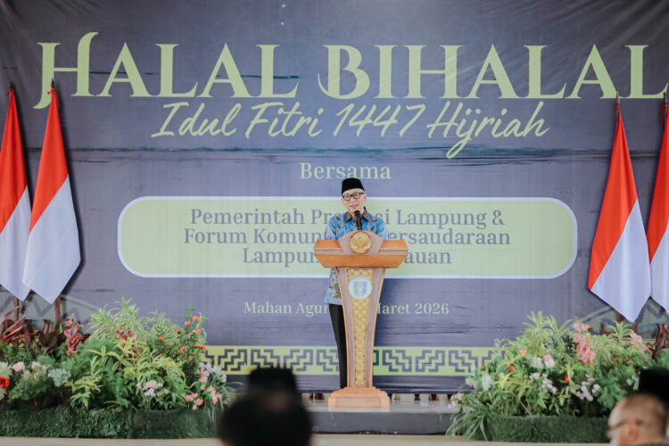 Halal Bihalal Idulfitri 1447 Hijriah Bersama Forum Komunikasi Persaudaraan Lampung Perantauan, Gubernur Rahmat Mirzani Djausal Ajak Perkuat Persatuan demi Kemajuan Daerah