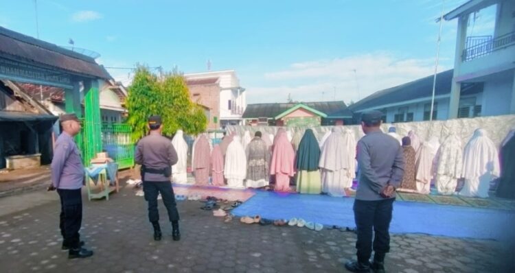 Polres Lampura amankan Pelaksanaan Sholat Idul Fitri 1447 H
