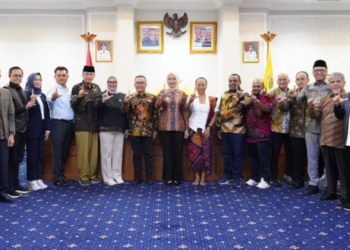 Pemprov Lampung Terima Kunjungan BULD DPD RI, Bahas Penguatan Kualitas Regulasi Daerah