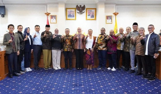 Pemprov Lampung Terima Kunjungan BULD DPD RI, Bahas Penguatan Kualitas Regulasi Daerah