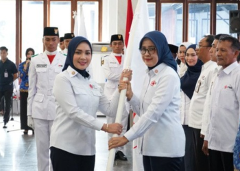 Pengurus Baru PMI 8 Kabupaten Dilantik, Lampung Perkuat Jaringan Kemanusiaan dan Mitigasi Bencana