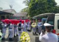 Pemprov Lampung dan Forkopimda Berikan Penghormatan Terakhir kepada Prajurit Korps Marinir