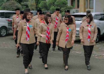 Pemprov Lampung dan Forkopimda Berikan Penghormatan Terakhir kepada Prajurit Korps Marinir