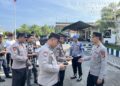 Tingkatkan Kedispilinan Anggota, Waka Polres Mesuji Lakukan Sidak di Dua Polsek