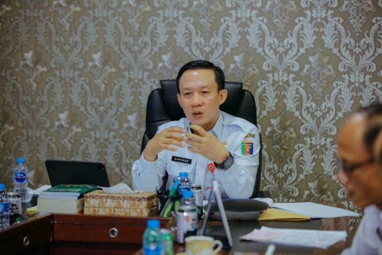 Sekdaprov Marindo Kurniawan Ikuti Rapat Penilaian Kepala Daerah yang Digelar Kemendagri, Paparkan Strategi Penurunan Pengangguran di Provinsi Lampung