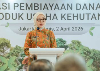 Wagub Jihan Nurlela Jadi Keynote Speaker pada Acara Penandatanganan Kerja Sama FDB Multi Usaha Kehutanan yang Digelar Dirjen Perbendaharaan Kemenkeu RI