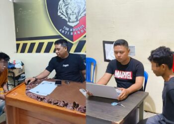 Empat Pelaku Curanmor Beraksi di Pringsewu, Dua Ditangkap, Dua Kabur