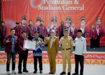 Pelantikan PC IMM Kota Metro 2026, Wagub Jihan Nurlela Ingatkan Peran Penting Organisasi Mahasiswa dalam Menjaga Persatuan Bangsa.