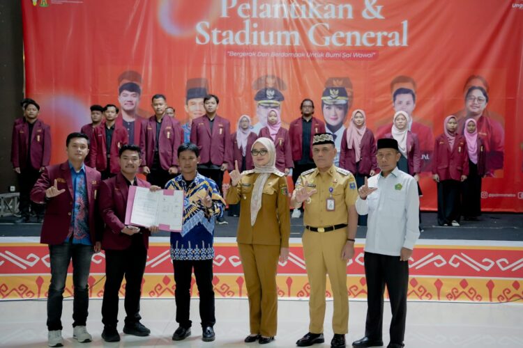 Pelantikan PC IMM Kota Metro 2026, Wagub Jihan Nurlela Ingatkan Peran Penting Organisasi Mahasiswa dalam Menjaga Persatuan Bangsa.