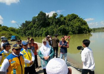 Didampingi Wabup, KONI Pusat Survei Venue Olahraga Dayung dan Ski Air PON 2032 Di Kabupaten Pringsewu