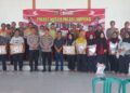Polres Mesuji Gelar Jumat Curhat Serta Salurkan Bantuan Sembako Kepada Warga Wiralaga II