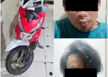 Beraksi di Delapan TKP Wilayah Simpang Pematang, Dua Pelaku Curanmor Dibekuk Polisi