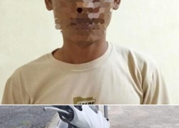 Pelaku Curanmor Asal OKI, Dibekuk Tim Gabungan Polsek Way Serdang dan Tekab 308 Polres Mesuji
