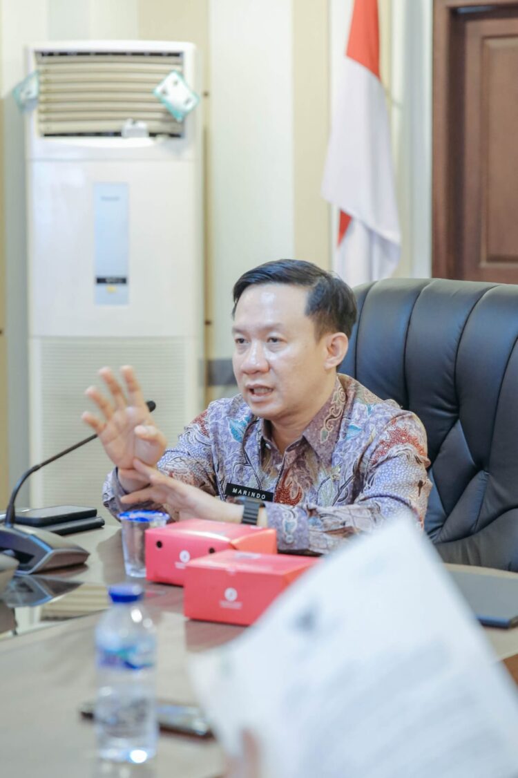 Sekdaprov Marindo Kurniawan Pimpin Rakor Pemanfaatan Data Terpadu Sosial Ekonomi Nasional bersama BPS, Diinterintegrasikan dalam Aplikasi Siger Lampung