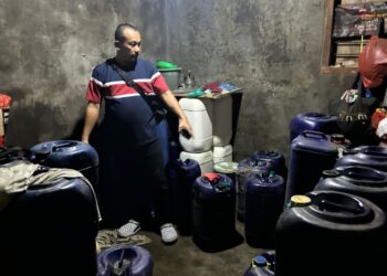 Polisi Ungkap Pengoplosan BBM Subsidi Di Sungkai Utara