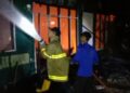 Tragis, Kebakaran Di Kotabumi, 1 Korban Tewas Didalam Bangunan Rumah