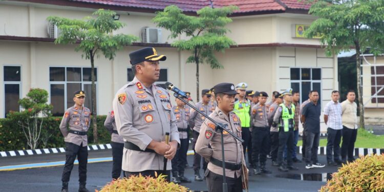 Pimpin Apel Siaga May Day, Kapolres Mesuji Ajak Warga Tetap Jaga Kondusifitas