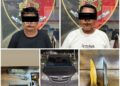 Kedapatan Miliki Senpira, dan Sajam, Dua Pria Ditangkap Polisi