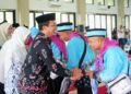 Ratusan Jamaah Calon Haji Kabupaten Pringsewu Resmi Diberangkatkan