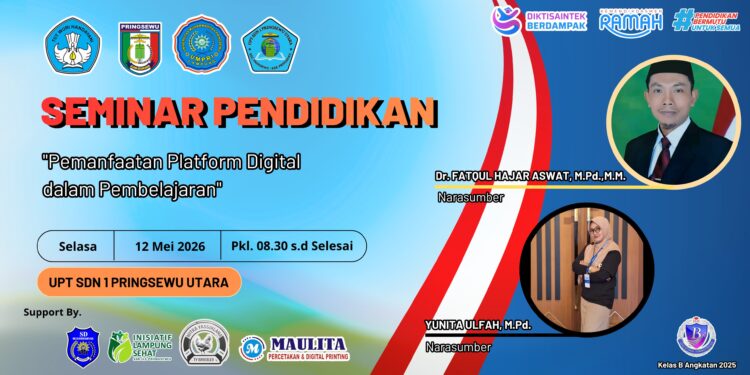 Mahasiswa Pascasarjana UMPRI Gelar Seminar Pendidikan di UPT SDN 1 Pringsewu Utara