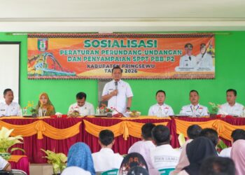 Bupati Pringsewu Dorong Kesadaran Masyarakat Melalui Sosialisasi Kebijakan Perpajakan Daerah