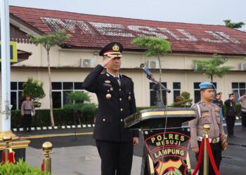 Polres Mesuji Gelar Upacara Peringatan Hari Kebangkitan Nasional ke 118