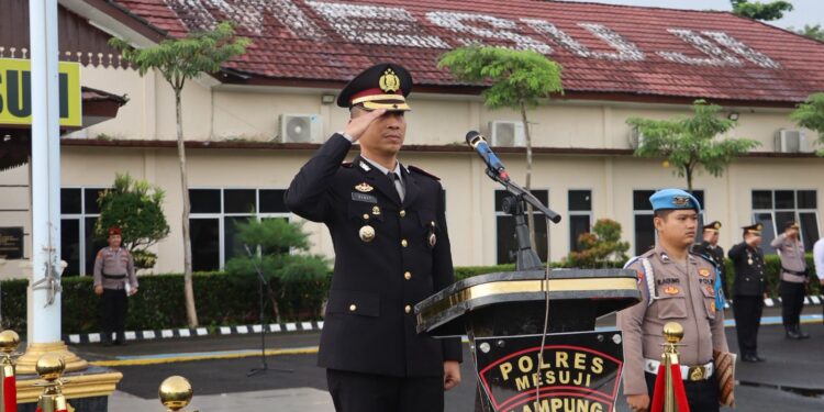 Polres Mesuji Gelar Upacara Peringatan Hari Kebangkitan Nasional ke 118