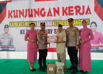 Kunjungan Ke Mapolsek Way Serdang, Begini Pesan Kapolres Mesuji