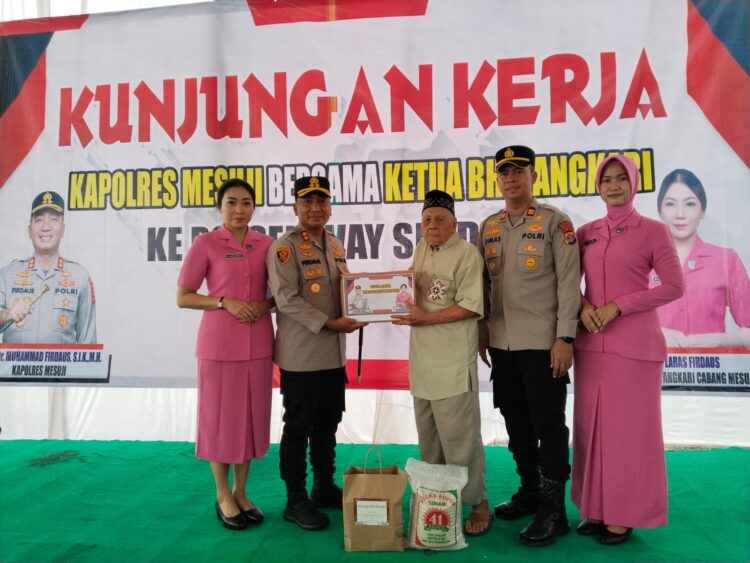 Kunjungan Ke Mapolsek Way Serdang, Begini Pesan Kapolres Mesuji