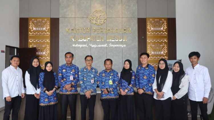 BPN Mesuji Gelar Rakor Penentuan Lokasi Akses Reforma Agraria dan Persiapan Fasilitasi Pendampingan Usaha