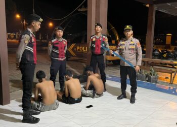 Polisi Gagalkan Aksi Tawuran di Pringsewu, 3 Remaja dan Celurit Diamankan