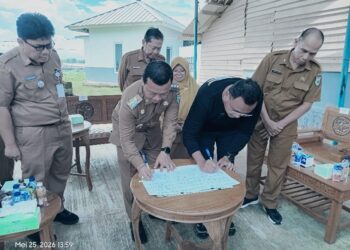 Bupati Pringsewu Teken MoU dengan AM Farm dan Terima Sapi Bantuan Presiden RI