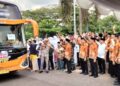 Bupati Hamartoni Lepas Ratusan CJH Lampung Utara