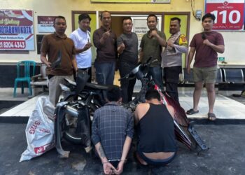 Pelaku Curat Antar Kabupaten Dibekuk Polisi Di Lampung Utara