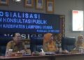 Tingkatkan Pelayanan Publik, Pemkab Lampura Sosialisasi FKP Dan SKM Seluruh Perangkat Daerah