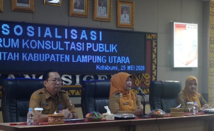 Tingkatkan Pelayanan Publik, Pemkab Lampura Sosialisasi FKP Dan SKM Seluruh Perangkat Daerah