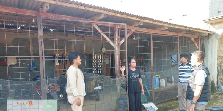 Tindaklanjuti Pemberitaan Media, Sat Reskrim Polres Mesuji Cek Lokasi Penimbunan BBM, Temukan Gudang Kosong