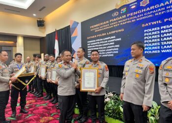 IKPA Sempurna, Polres Mesuji Terima Dua Penghargaan