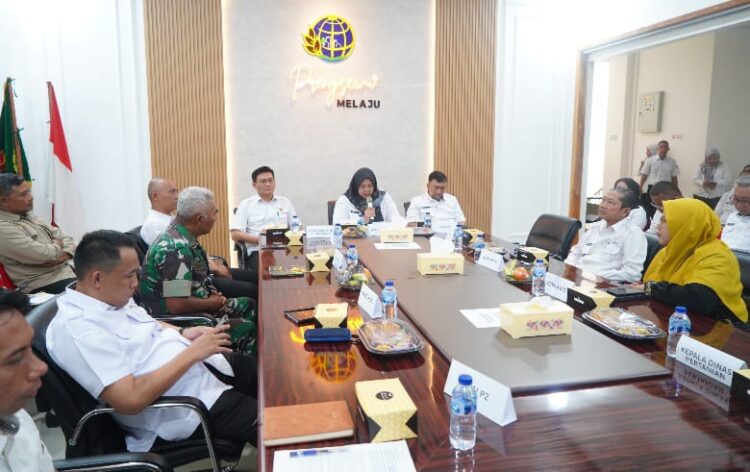 Wabup Pringsewu Pimpin Rapat Persiapan Tim Gugus Tugas Reforma Agraria Tahun 2026