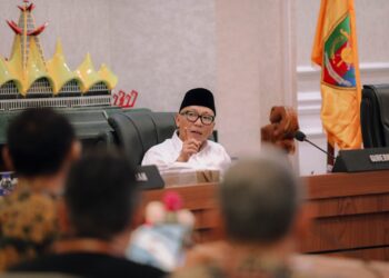 Gubernur Rahmat Mirzani Djausal Pimpin Rapat Pengembangan Ekonomi Daerah, Dorong Percepatan Pertumbuhan Ekonomi dan Dukung Target Pembangunan Nasional Menuju Indonesia Emas 2045