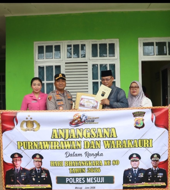 Peringatan Hari Bhayangkara Ke 80, Ini Yang Dilakukan Kapolres Mesuji