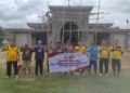 Jajaran Polres Mesuji Laksanakan Bhakti Religi Bersihkan Tempat Ibadah, Sambut Hari Bhayangkara ke-80 Tahun 2026