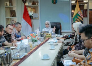 Wagub Jihan Nurlela Pimpin Rapat Penyempurnaan Jelang Peluncuran Lampung In Versi 2, Perkuat Transformasi Layanan Publik Berbasis Digital